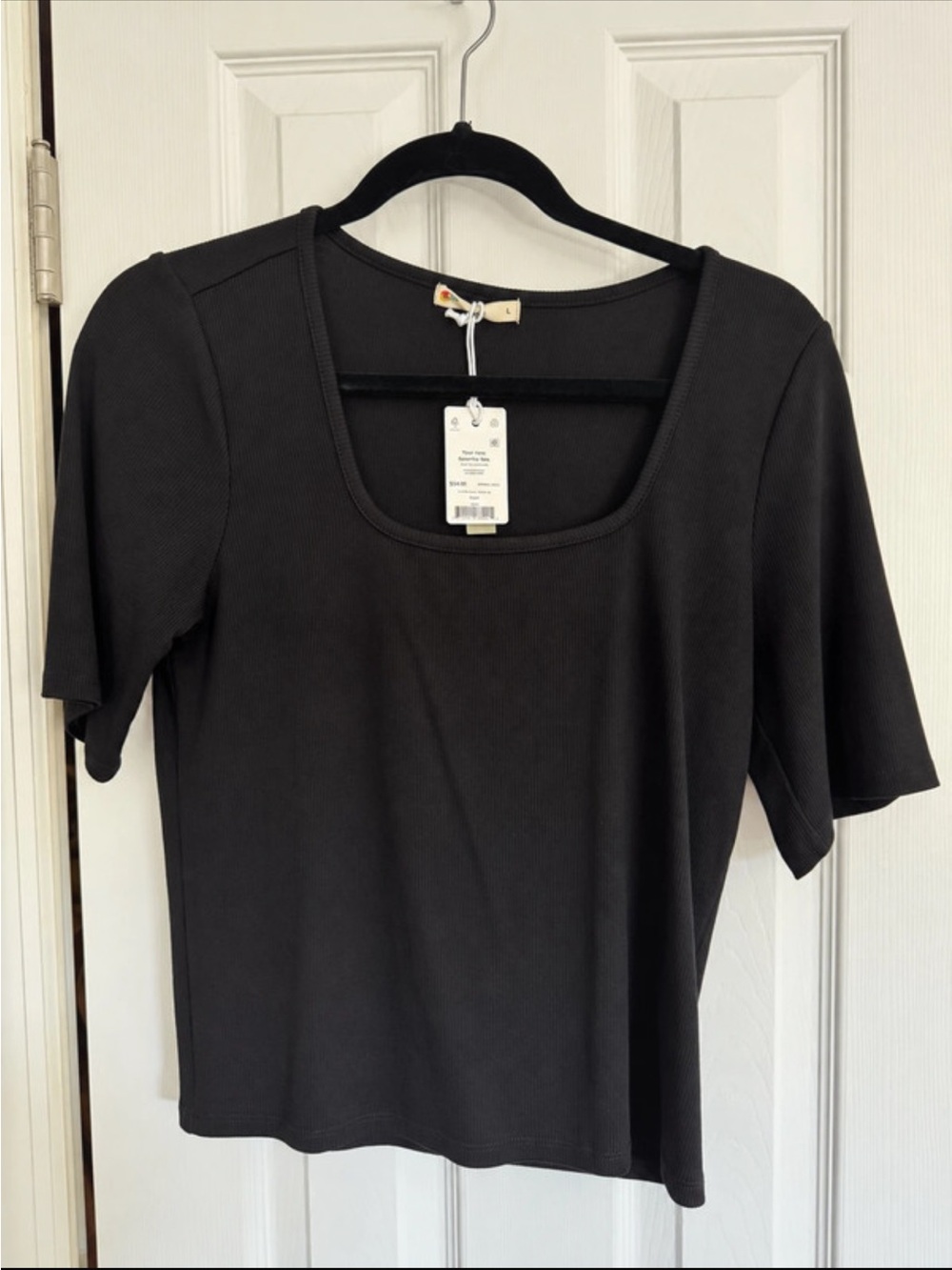 Marine layer lexi rib square neck NWT
